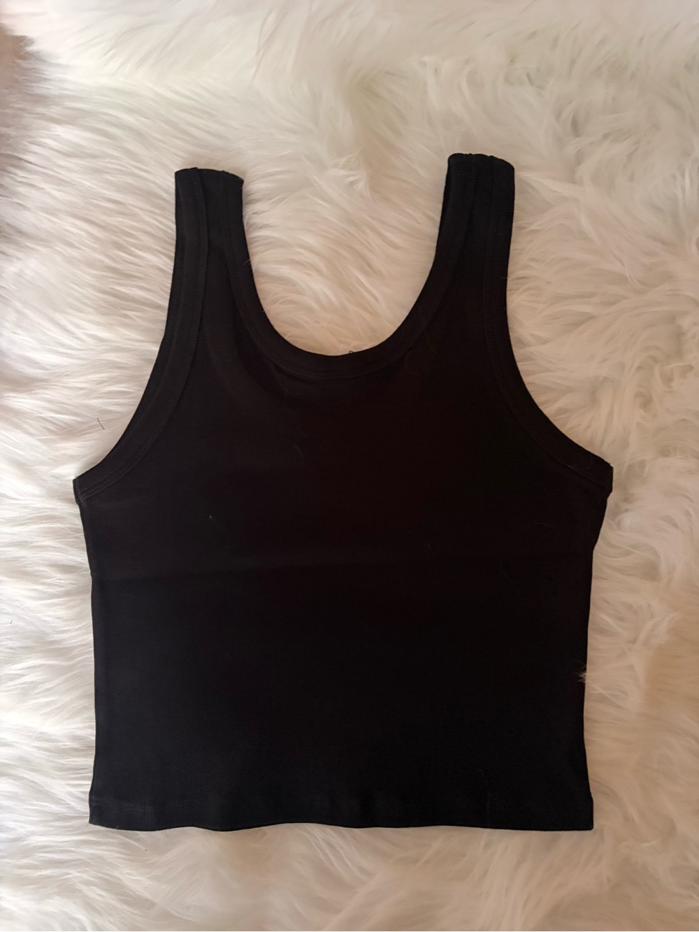 Black Cargo Pants & Tank Top 2 Piece Set - Picture 3 of 9
